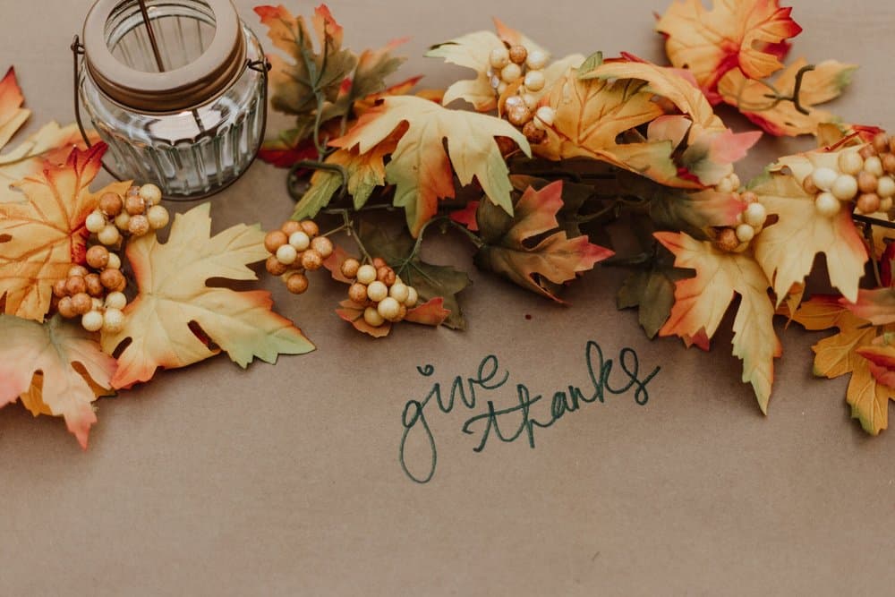 Add Vitamin G (Gratitude) to Your Thanksgiving